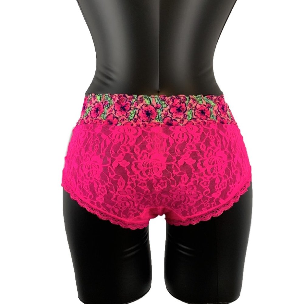 Fruit of the Loom Pink Lace Hipster Panty Underwear Women’s 7 - Picture 2 of 7